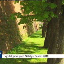 2010 – Cheb: Opravy opevnění hradu budou pokračovat (4060) (TV Západ)