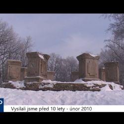 2010 – Cheb: Veřejná sbírka na opravu vyhlídkového altánu (3957) (TV Západ)