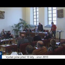 2010 – Cheb: Zastupitelé schválili navýšení ceny kulturního domu (3967) (TV Západ)