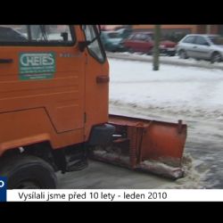 2010 – Cheb: Zimní údržba chodníků (3944) (TV Západ)