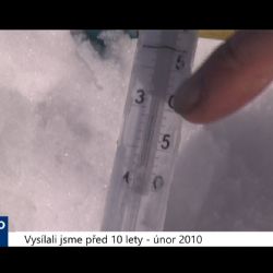 2010 – Šindelová: Rekordní mrazy v nejstudenějším místě regionu (3958) (TV Západ)		