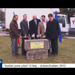2010 – Sokolov: Zahájení výstavby dopravního terminálu (4019) (TV Západ)