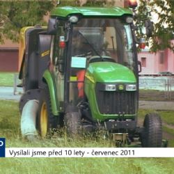 2011 – Cheb: CHETES bude kompostovat posekanou zeleň (4410) (TV Západ)