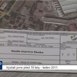 2011 – Cheb: Město se sejde s občany kvůli parkování (4286) (TV Západ)