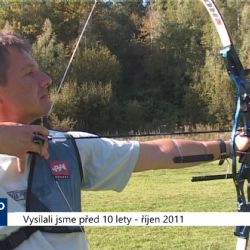 2011 – Cheb: Ve městě trénuje mistr republiky v lukostřelbě Hámor (4500) (TV Západ)