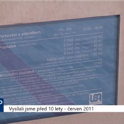 2011 – Sokolov: První placené parkování je u polikliniky (4395) (TV Západ)