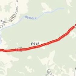 Abertamy, Jáchymov: Pozor! Olej na vozovce