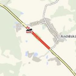 Andělská Hora: Od prasklé pneumatiky kamionu došlo k poškození dvou vozidel