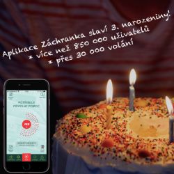 Aplikace Záchranka dnes slaví třetí narozeniny