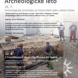 Archeologické léto v Chebu
