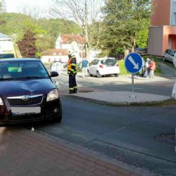 Aš: Auto srazilo dvě děti a dva dospělé. Na místě zasahoval i vrtulník