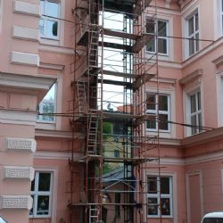 Aš: Komín byl zabetonovaný, musel se postavit nový