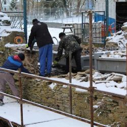Aš: Nejstarší stavba města se opravuje pod dohledem památkářů