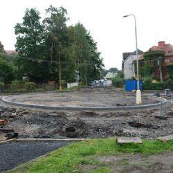 Aš: Okružní křižovatka v Šaldově a Janáčkově ulici se už rýsuje