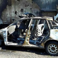 Aš: Požár auta likvidovaly čtyři jednotky hasičů