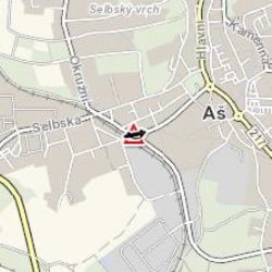 Aš: Střet osobního vozidla s autobusem