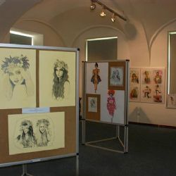 Aš: V muzeu na zámečku je k vidění výstava Kreslím si svůj svět 