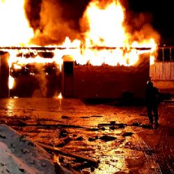 Aš: Ve městě shořela skladovací hala