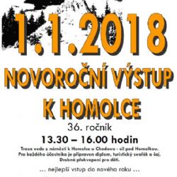 Bečov nad Teplou: Tradiční novoroční výstup k Homolce