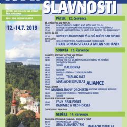 Bečov nad Teplou: Město zve na slavnosti