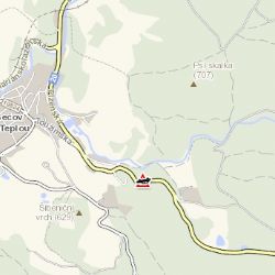 Bečov nad Teplou: U města došlo k dopravní nehodě se zraněním