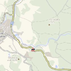 Bečov nad Teplou: U města havaroval motorkář