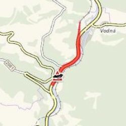 Bečov nad Teplou: U města havarovalo vozidlo do svodidel