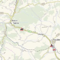 Bečov: Osobní vozidlo havarovalo mimo vozovku