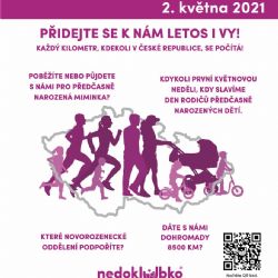 Běh a procházka pro miminka do dlaně