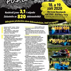 Během akce Čištění řeky Ohře bylo sesbíráno 3,1 tun odpadu