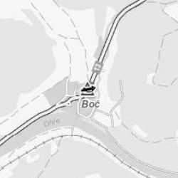 Boč: Osobní vozidlo narazilo do dopravní značky