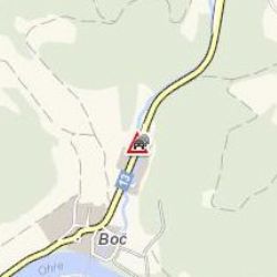 Boč: Pozor! Sražený jelen