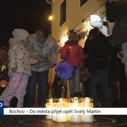 Bochov: Do města opět přijel Svatý Martin (TV Západ)