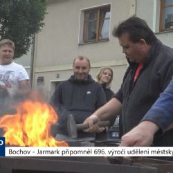 Bochov: Jarmark připomněl 696. výročí udělení městských práv (TV Západ)