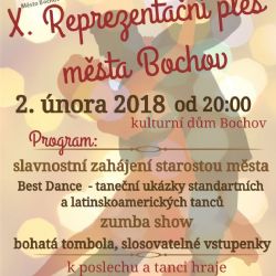 Bochov: Město zve na X. Reprezentační ples 