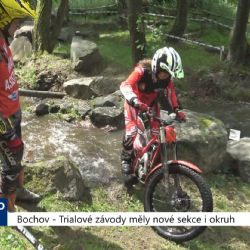 Bochov: Trialové závody měly nové sekce i okruh (TV Západ)