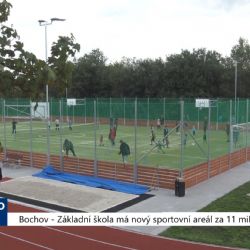 Bochov: Základní škola má nový sportovní areál za 11 milionů (TV Západ)