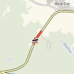 Boží Dar: U města havarovalo osobní vozidlo