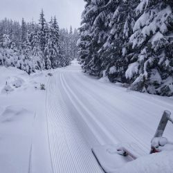 Boží Dar: V noci na sobotu proběhne úprava lyžařských tras rolbami 