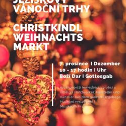 Boží Dar: V sobotu začínají Ježíškovy vánoční trhy