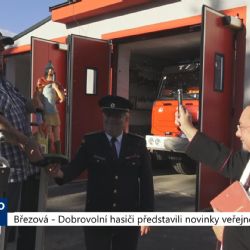 Březová: Dobrovolní hasiči představili novinky veřejnosti (TV Západ)