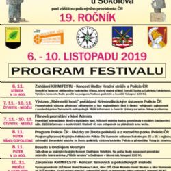 Březová: Krimifest 2019 bude letos opět s bohatou nabídkou