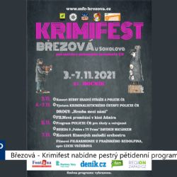 Březová: Krimifest nabídne pestrý pětidenní program (TV Západ)