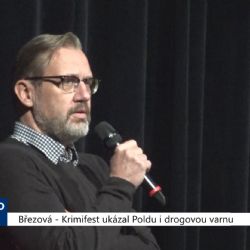 Březová: Krimifest ukázal Poldu i drogovou varnu (TV Západ)