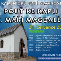 Březová: Město zve na Kamenické letní slavnosti