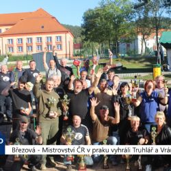 Březová: Mistrovství ČR v praku vyhráli Truhlář a Vránová (TV Západ)