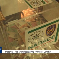 Březová: Na Krimifest zavítá „Kmotr“ Vetchý (TV Západ)