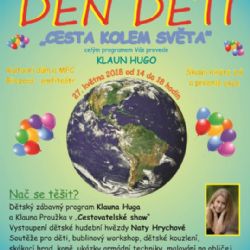 Březová: Návštěvníci oslav Dětského dne se letos vydají na Cestu kolem světa 