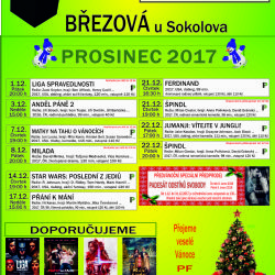 Březová: Prosincový program kulturního domu