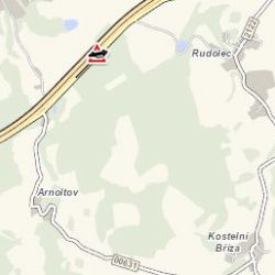 Březová: U města havarovalo vozidlo